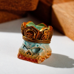 Skull Monk Artisan Keycap Breakwooden