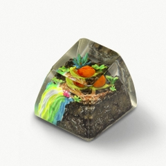 Snail Artisan Keycap Breakwooden 2