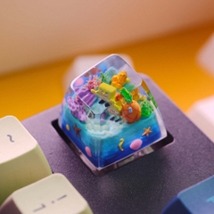 Spongebob Artisan Keycap Breakwooden