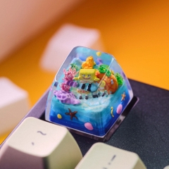 Spongebob Artisan Keycap Breakwooden