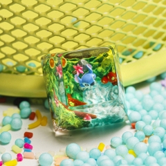 Stitch Artisan Keycap Breakwooden