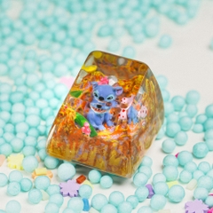 Stitch Artisan Keycap Breakwooden 12