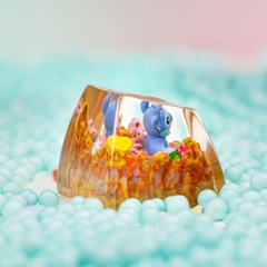 Stitch Artisan Keycap Breakwooden 12