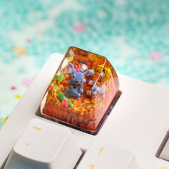 Stitch Artisan Keycap Breakwooden 13