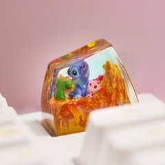 Stitch Artisan Keycap Breakwooden 13