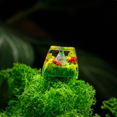 Totoro Artisan Keycap Breakwooden