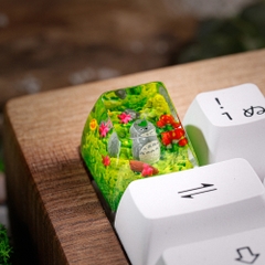Totoro Artisan Keycap Breakwooden 2
