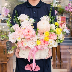 Giỏ Hoa Khoe Sắc 4