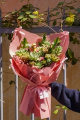 Bó hoa sen đá couple HT41