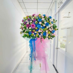 Giao Hưởng Xanh Hồng - Kệ Hoa Chúc Mừng