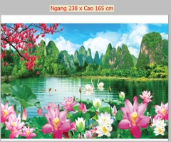 Màn cuốn in tranh