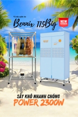 Tủ sấy quần áo Bennix BN115Big Plus có thể sấy nhanh trong bao lâu?