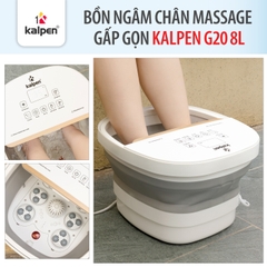 Máy Ngâm Chân Bồn Massage Chân Cao Cấp Kalpen G20 – Giải Pháp Thư Giãn & Chăm Sóc Sức Khỏe Toàn Diện Tại Nhà