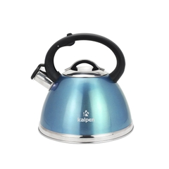 (CÒI BÁO SÔI ) Ấm đun nước inox 304, 5 đáy cao cấp Kalpen KK03- 3Lít