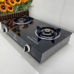 Bếp Gas Đôi Mặt Kính Cường Lực MINATA MGS2250, Bảo hành 24 tháng