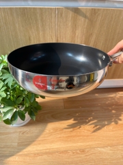 Bộ 4 Món Nồi Chảo Inox 3 Lớp Liền Đáy Kalpen Kampfer KF2