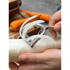 Dao nạo củ quả Kaiyo (Nhật) siêu sắc, chống ăn mòn, không gỉ - NẠO VỎ/ NẠO SỢI KAIYO