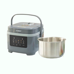 Nồi nấu đa năng lòng nồi inox 304 dung tích 1,8L, 10 chế độ nấu KALPEN R13, Bảo hành 2 năm