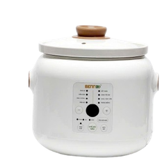 Nồi Nấu Chậm Điện Tử Lõi Sứ Hầm Cháo cho bé 8 chức năng, Bennix BN-30SLC Bảo hành 2 Năm