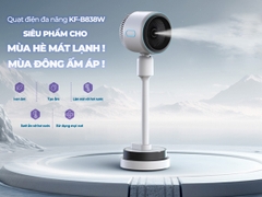 Quạt làm mát, sưởi ấm và tạo ẩm 4 mùa KENSCH KF-B838W