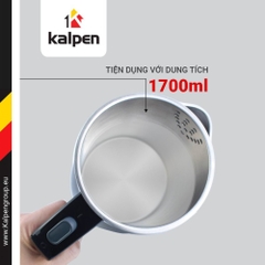 Ấm Đun Nước Siêu Tốc 3 Lớp Inox 304 Kalpen KK33 Dung Tích 1.7L Công Suất 2200W