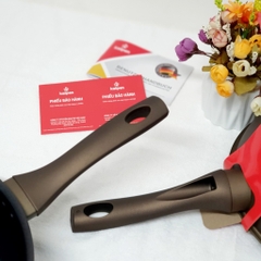 Chảo Chống Dính Sâu Lòng Có Miệng Rót, Đáy từ Kalpen Lipper, Size 20/24/26/28cm