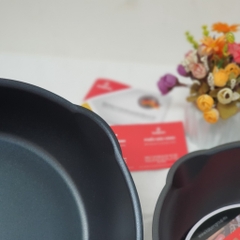 Chảo Chống Dính Sâu Lòng Có Miệng Rót, Đáy từ Kalpen Lipper, Size 20/24/26/28cm