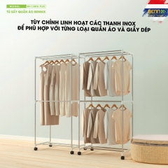 Mẫu 2025- Tủ sấy quần áo máy sấy quần áo  BENNIX Thailand BN-115BIG BLUS, Bảo hành 18 tháng