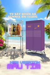 Mẫu 2025- Tủ sấy quần áo máy sấy quần áo  BENNIX Thailand BN-115BIG BLUS, Bảo hành 18 tháng