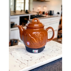 Ấm sắc thuốc điện BENNIX BN-50ST, gốm sứ Bát Tràng tráng men, 5 lít