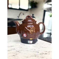 Ấm sắc thuốc điện BENNIX BN-50ST, gốm sứ Bát Tràng tráng men, 5 lít