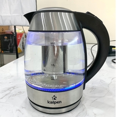 Ấm Siêu Tốc Thủy Tinh Công suất 2200W Sôi Nhanh, 1,8L Kalpen KK66