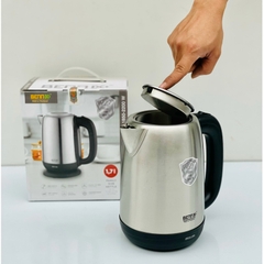 Ấm Siêu Tốc Inox 304 Cao Cấp Bennix Bảo Hành 12 tháng, dung tích 1,7L