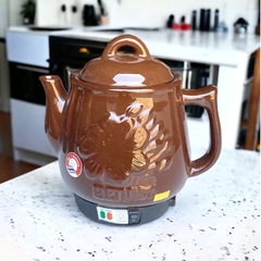 Ấm Sắc Thuốc Điện Bennix BN-32ST Giữ Ấm tốt, Chất Liệu Gốm Bát Tràng Tráng Men 3,2L