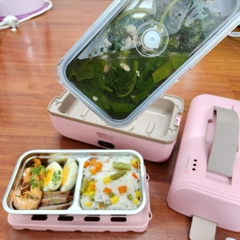Hộp cơm cắm điện tự nấu, ủ ấm thức ăn Quai xách tiện lợi mang theo BENNIX BN-99S