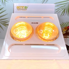 Đèn sưởi nhà tắm âm trần có điều khiển, bảo hành 5 năm. BENNIX BN-02AT-R