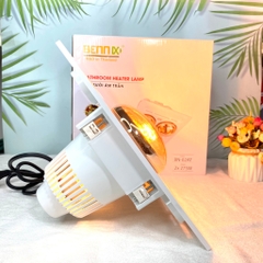 Đèn sưởi nhà tắm âm trần có điều khiển, bảo hành 5 năm. BENNIX BN-02AT-R