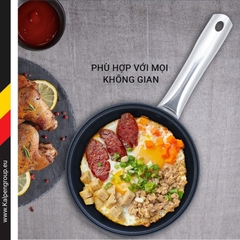 Chảo Chống Dính Inox 5 Lớp Kalpen Gliter Size 16cm, 20cm.