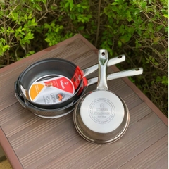 Chảo Chống Dính Inox 5 Lớp Kalpen Gliter Size 16cm, 20cm.