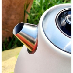 Ấm siêu tốc inox Kalpen KK91 Phong cách Retro có đồng hồ hiển thị nhiệt độ