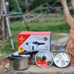 Nồi Áp Suất Inox 304 Đa Năng Dùng Cho Bếp Từ Kalpen P2 Thể Tích 6L