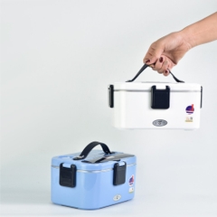 Hộp cơm giữ nhiệt, hâm nóng, Thìa rĩa inox Bennix Thailand  BN-88i