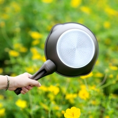 Chảo Chống Dính Sâu Lòng Có Miệng Rót, Đáy từ Kalpen Lipper, Size 20/24/26/28cm