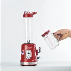 Máy Xay Sinh Tố Mini BENNIX BN-86BL, 350W, 2 Bình thời trang 500-600ml