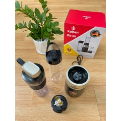 Máy Xay Sinh Tố Mini KALPEN B6, Công suất 700W, 2 Bình thời trang 500-570ml