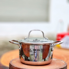 Nồi Lẻ Inox 304 Liền Khối Size 18-20-24-30Cm KALPEN Kazler KZ18/20/24/30