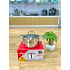 Nồi Lẻ Inox 304 Liền Khối Size 18-20-24-30Cm KALPEN Kazler KZ18/20/24/30