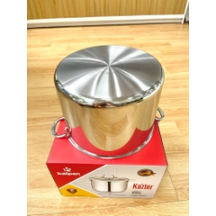 Nồi Lẻ Inox 304 Liền Khối Size 18-20-24-30Cm KALPEN Kazler KZ18/20/24/30