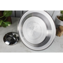 (CÒI BÁO SÔI ) Ấm đun nước inox 304, 5 đáy Kalpen KK02- 2,5Lít,