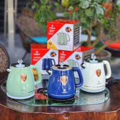 Ấm đun nước siêu tốc Kalpen sắc màu KK9901 dung tích 1.8 lít